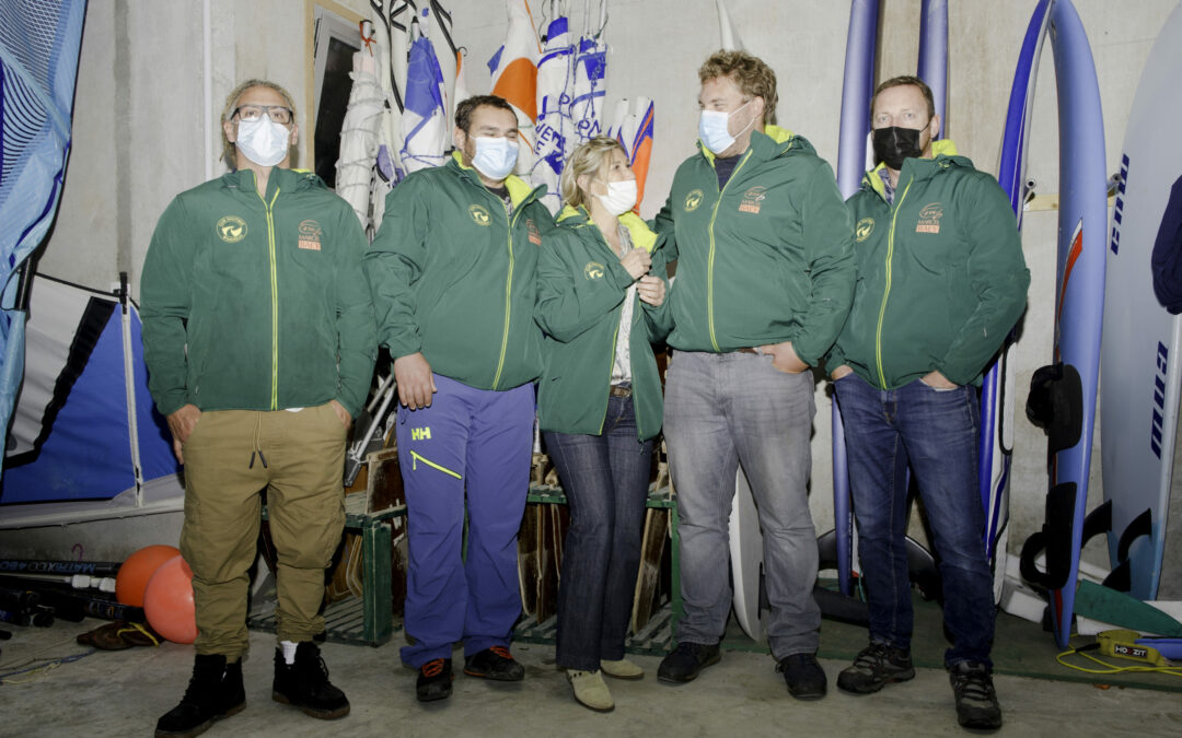 Remise des Blousons  aux  coureurs  du  CNW